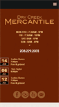 Mobile Screenshot of drycreekmerc.com